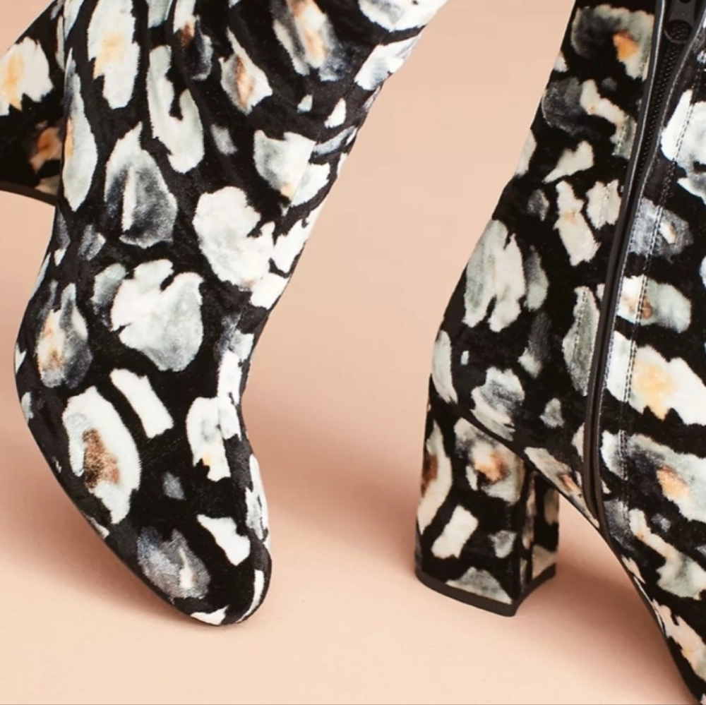 Anthropologie Eugenia Kim Velvet Boots